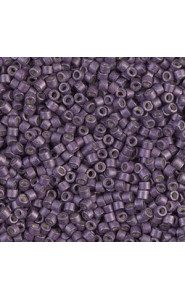 Miyuki Delica Perlen 11/0 - Galvanized matted eggplant DB-1174